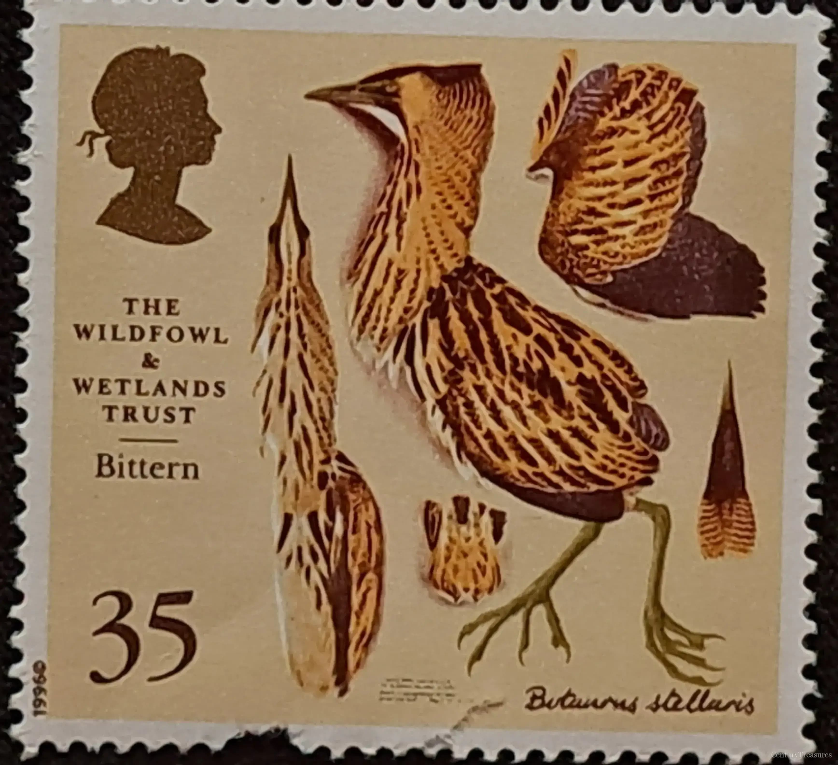 Royal Mail Eurasian Bittern Commemorative