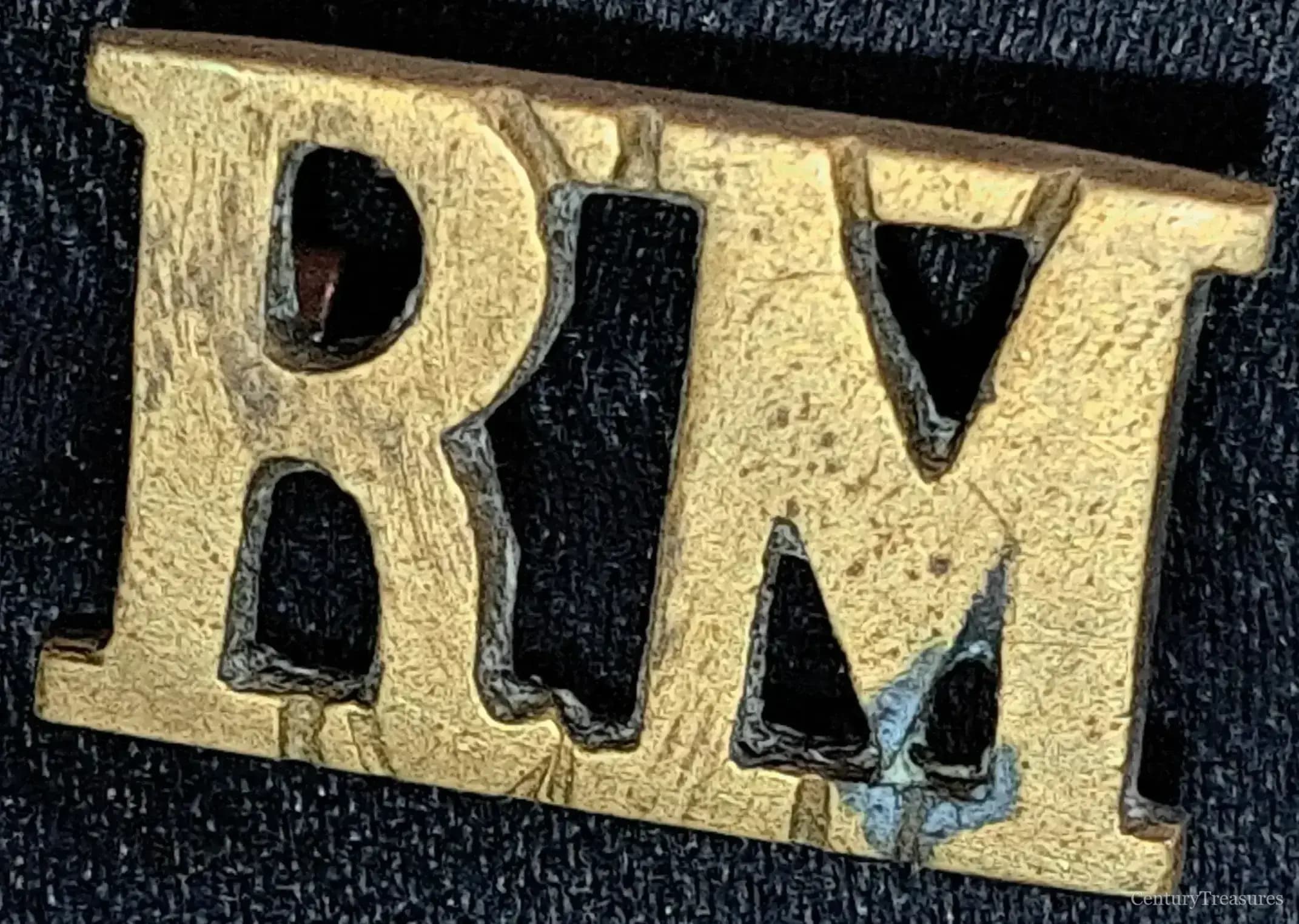 Royal Marines Brass Shoulder Title