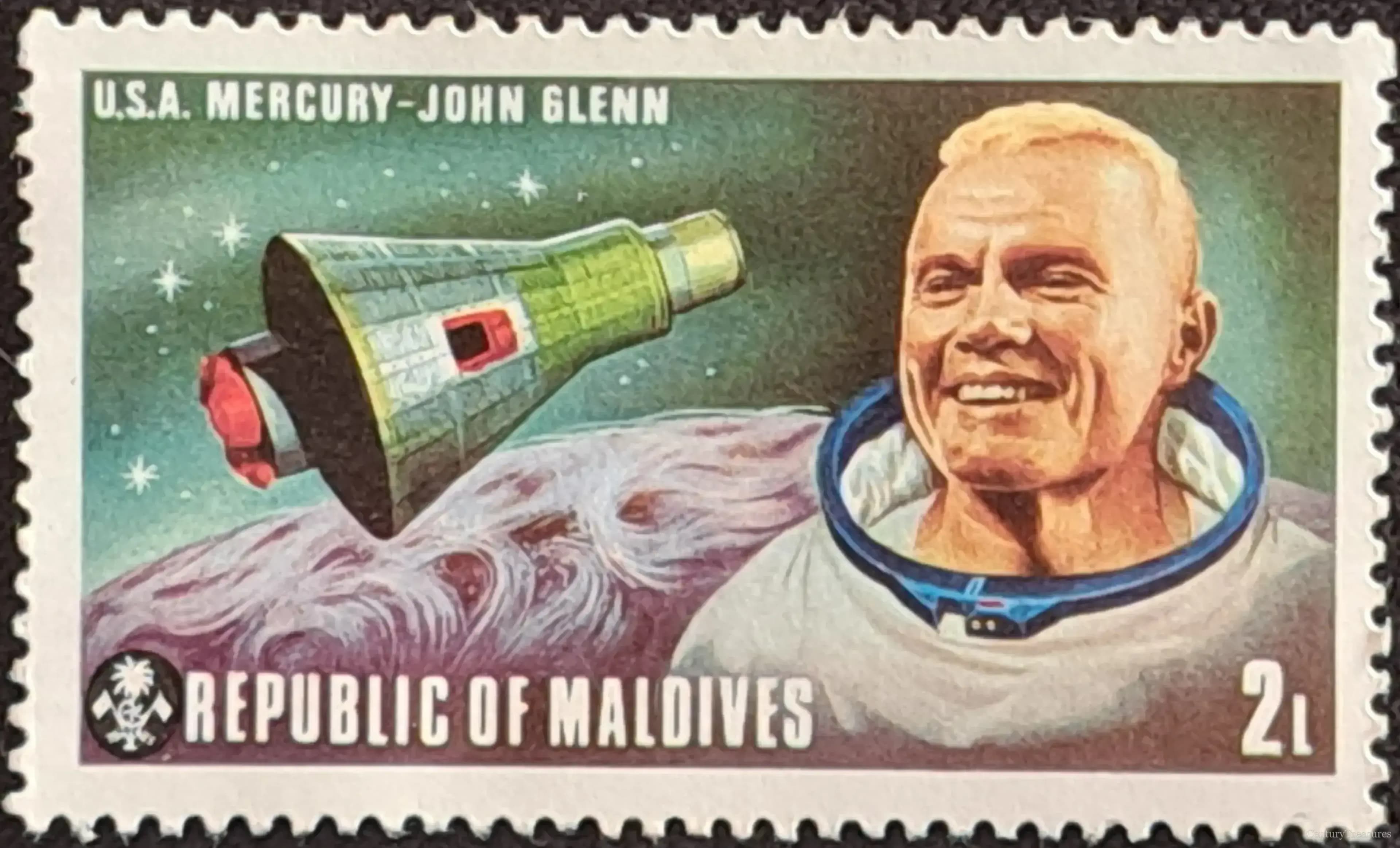 Maldives Space Exploration Commemorative