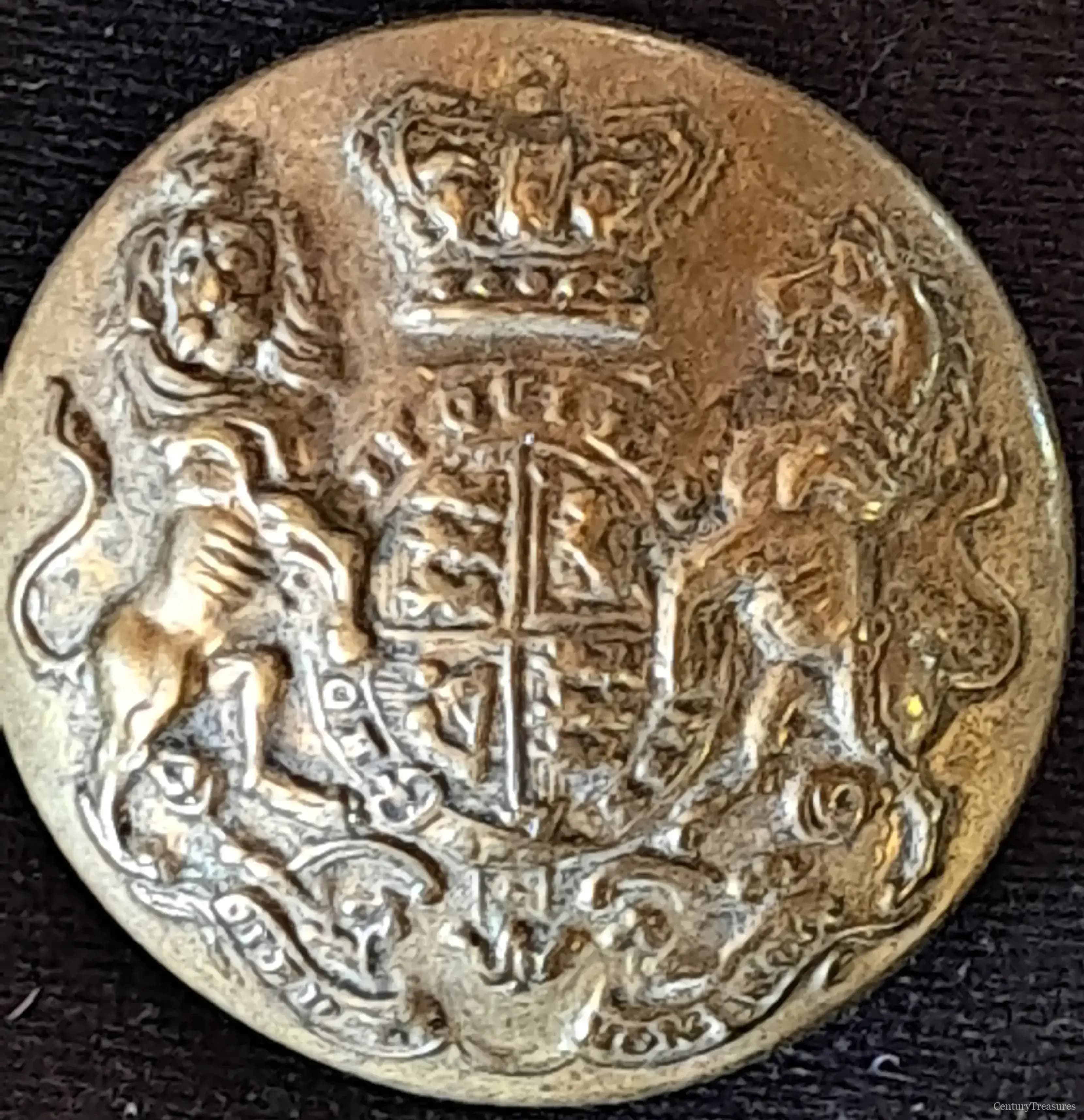 Victorian General Service Button