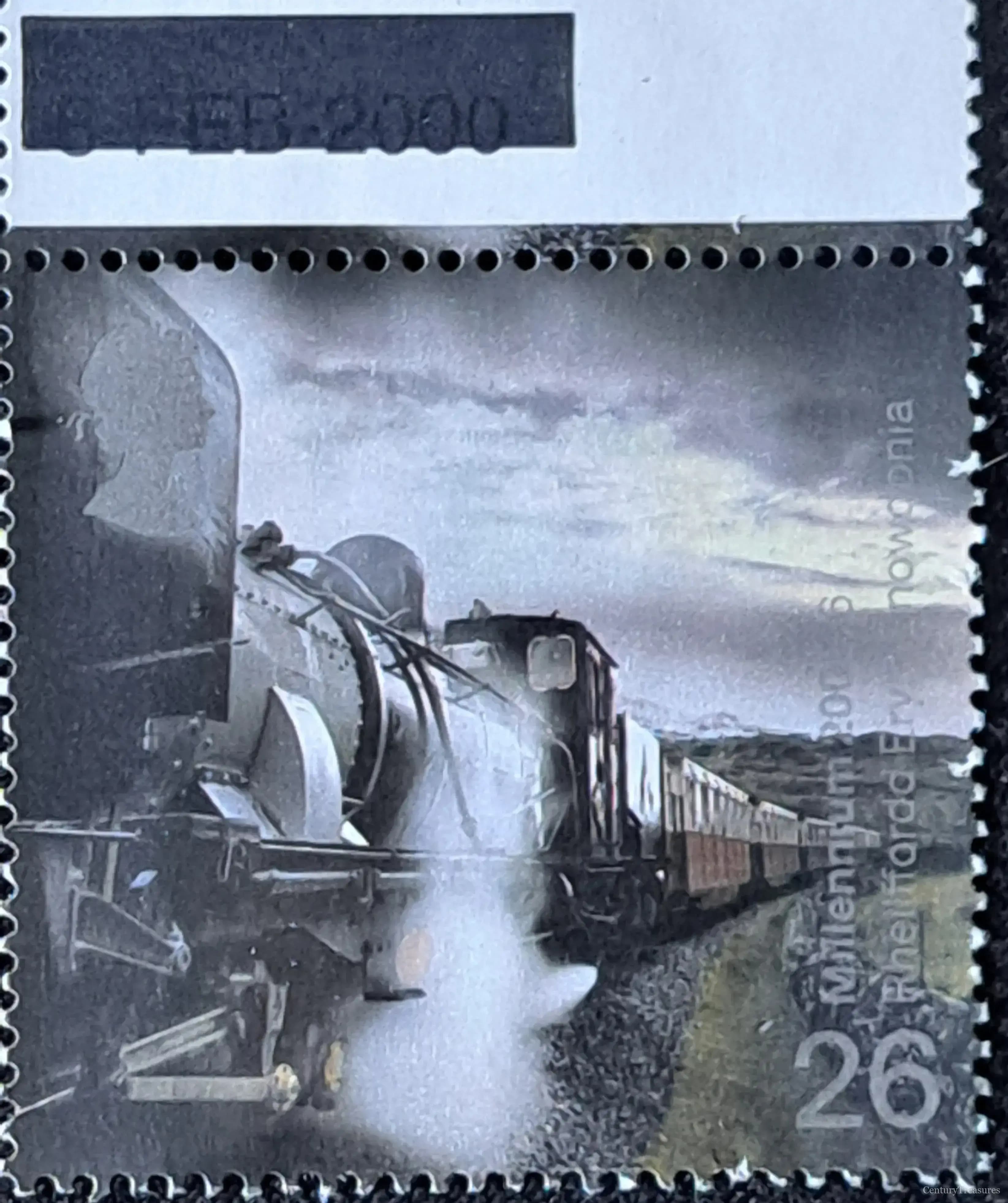 Millennium Welsh Highland Railway Stamp