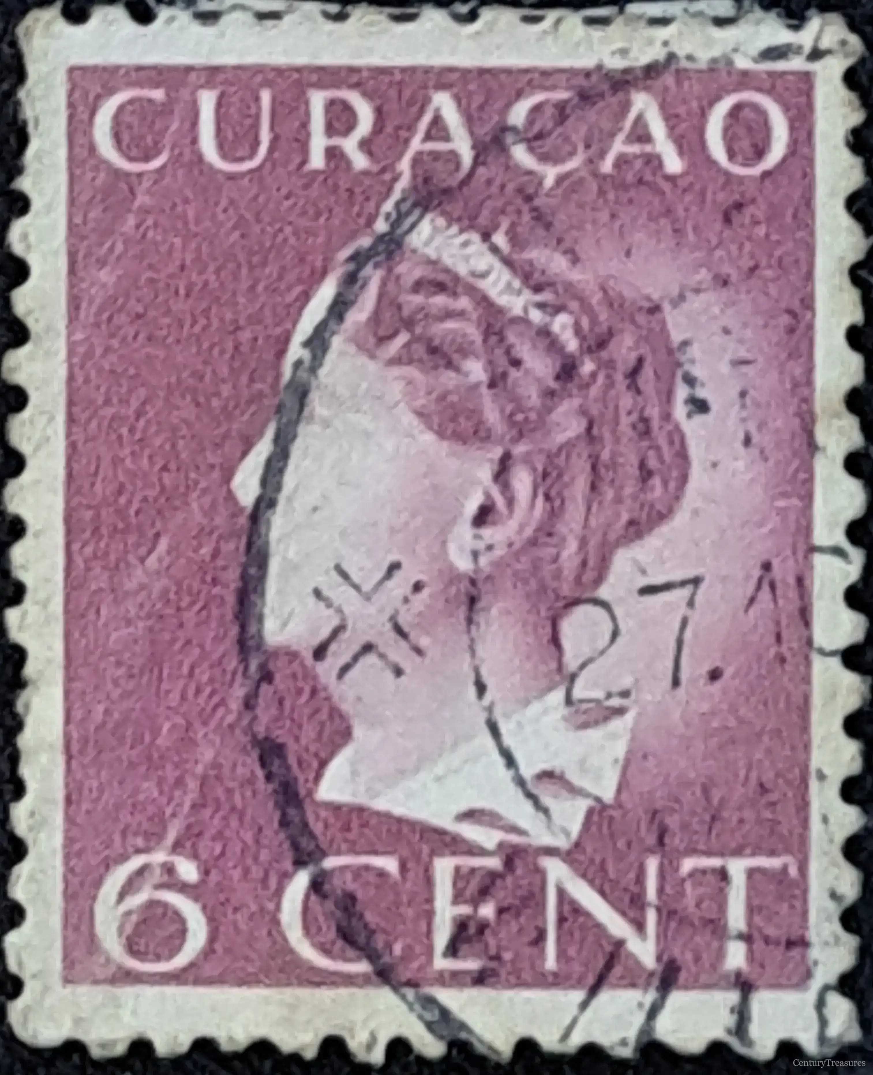 Curaçao Queen Wilhelmina Definitive